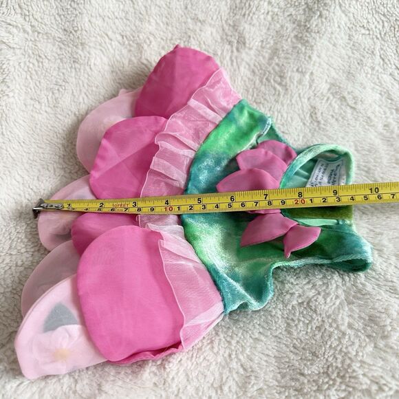 Build A Bear Workshop Flower Fairy Petal Dress Green Pink Outfit Accessory - Picture 5 of 5